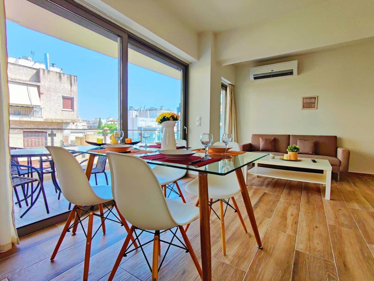 Wsd Luxury Bright 2Bd Apt With Sea View Balcony Athens Exterior photo